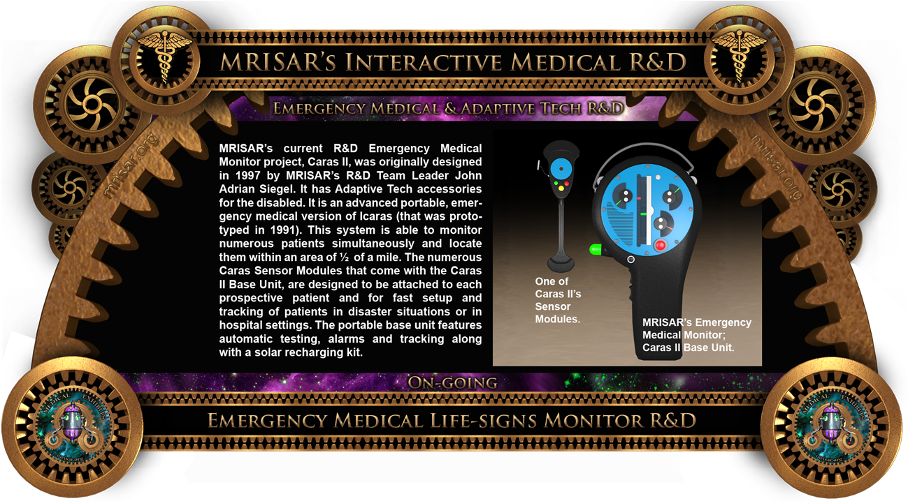 Emergency Medical Life Signs Monitor, Caras Ii - Medical Robot (1305x720), Png Download