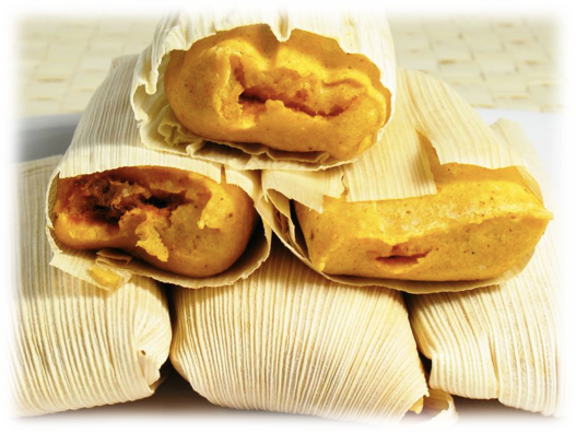 Tamales - 101 Global Recipes: Mexican Cuisine [book] (527x395), Png Download