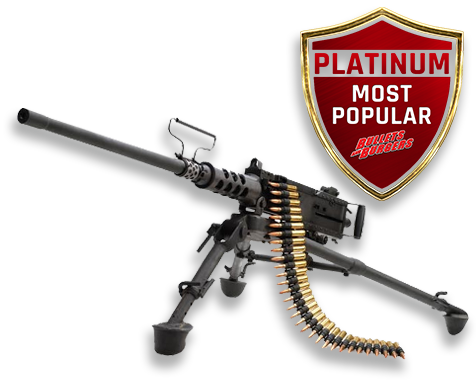 Included In The Platinum Package - Machine Gun (476x380), Png Download