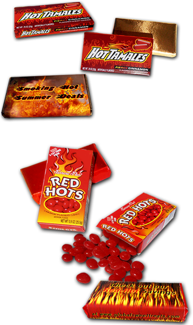 Pocket Size Boxes Of Hot Tamales Candies - Hot Tamales Fierce Cinnamon Chewy Candies (399x650), Png Download