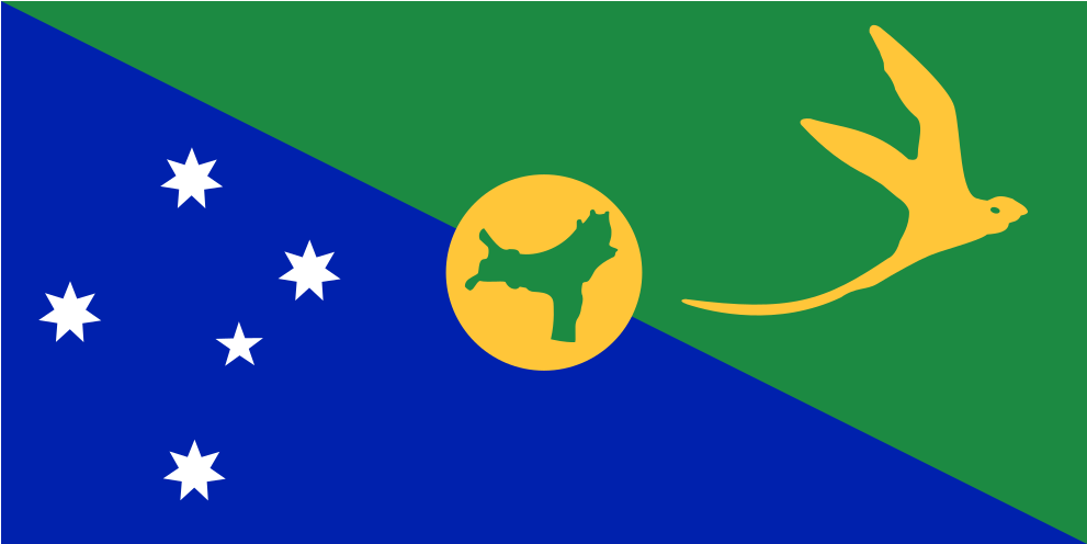 Download Svg Download Png - Merry Christmas Island Flag (1024x1024), Png Download