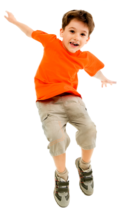 Kids Jumping Png - Child Jumping (273x445), Png Download