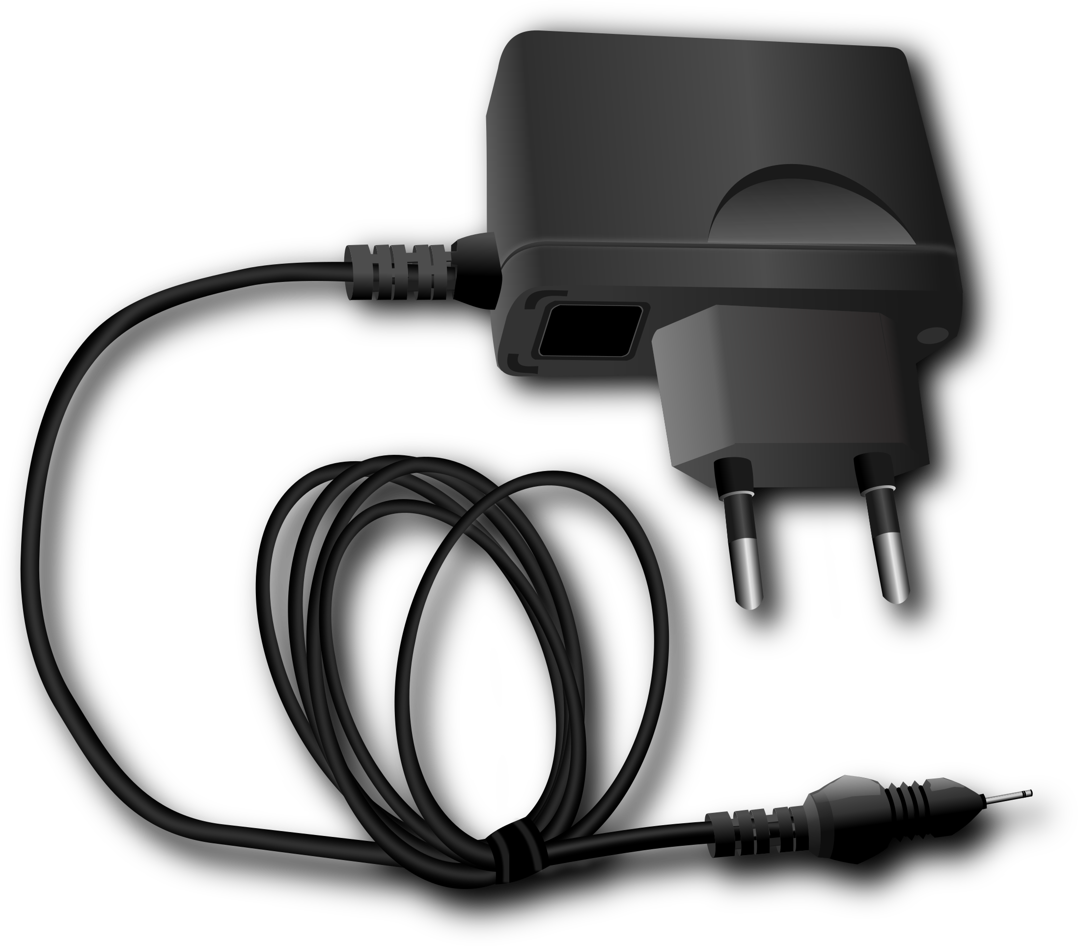 This Free Icons Png Design Of Telephone Charger Remixed (2400x1964), Png Download