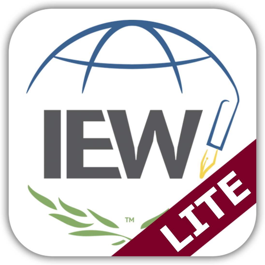 Iew Writing Tools App For Iphones And Androids - Institute For Excellence In Writing (1096x1096), Png Download