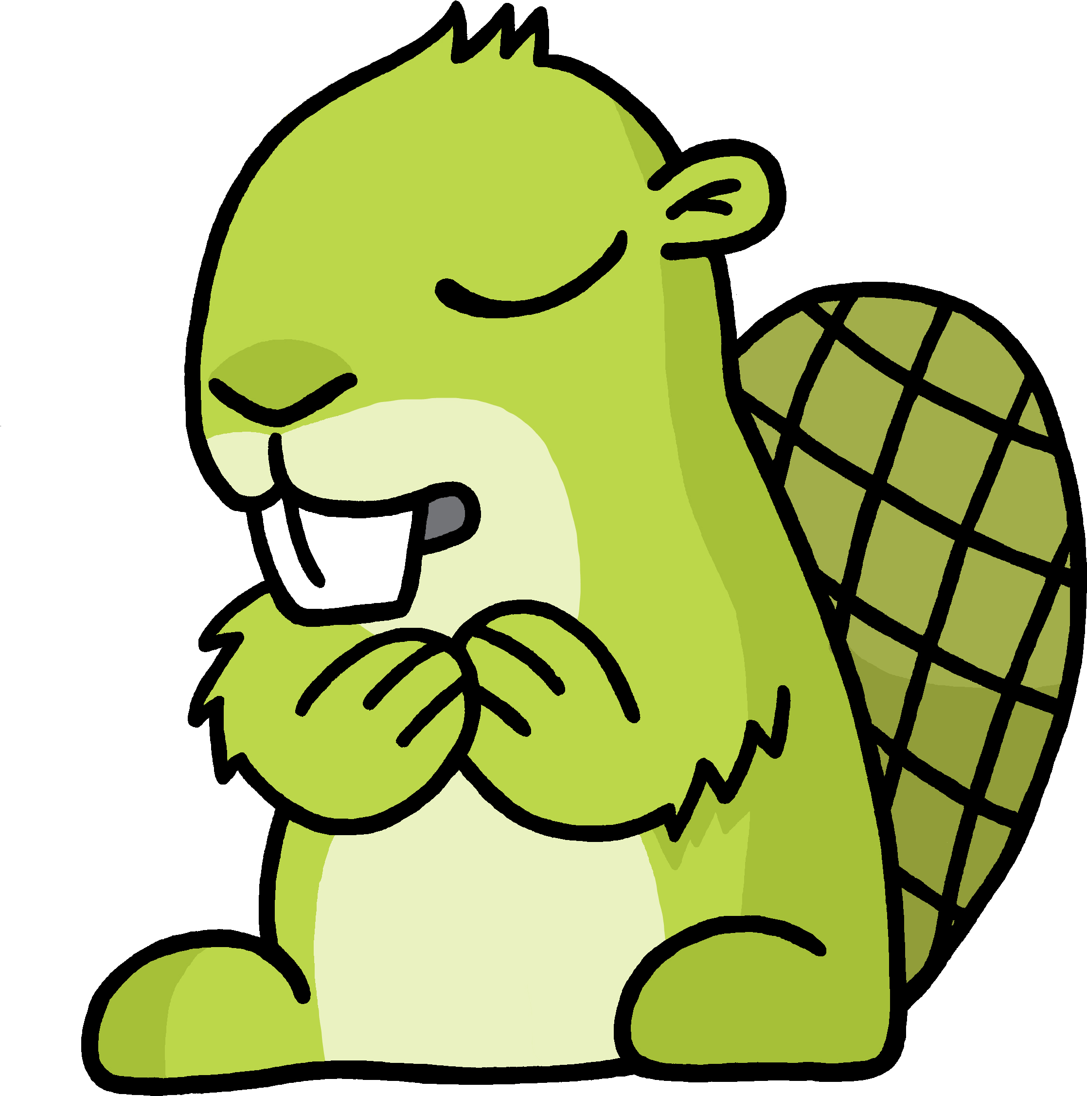 Download - Adsy Beaver Clipart (2609x2579), Png Download