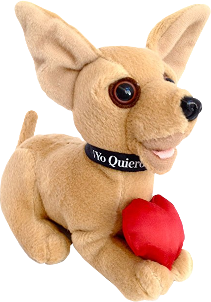 Taco Bell Chihuahua - Taco Bell Talking Chihuahua 6 Plush Dog (425x608), Png Download