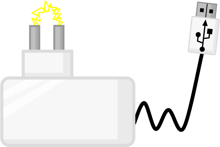 Charger - Illustration (747x506), Png Download