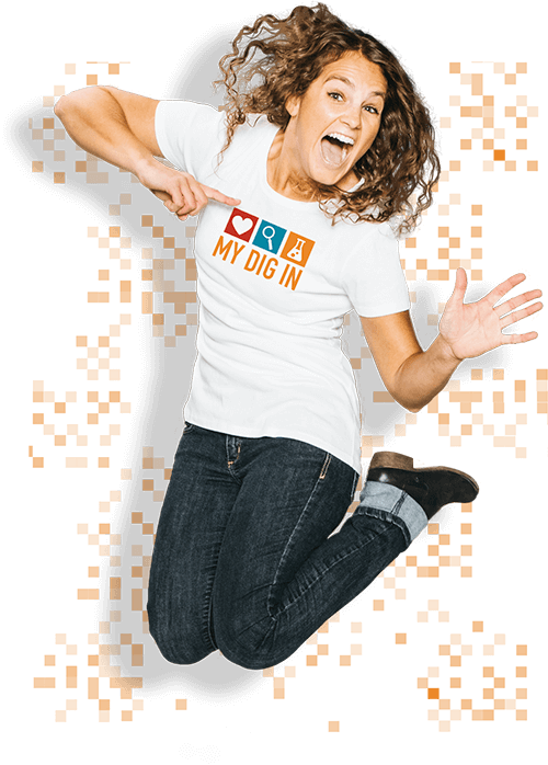 Dig In Leader Jumping - Jumping (500x698), Png Download
