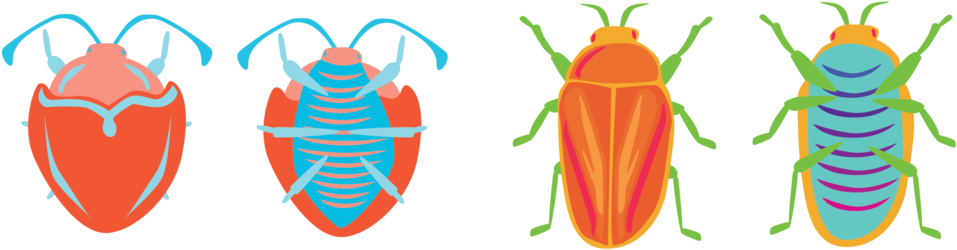 Bug Spread 1-01 (1000x330), Png Download