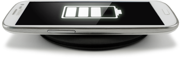Qimini Wireless Charger - Wireless Phone Charger Png (694x224), Png Download