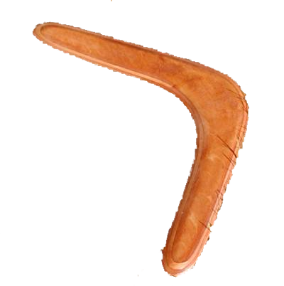 Boomerang Masked - O Que É Bumerangue (400x402), Png Download