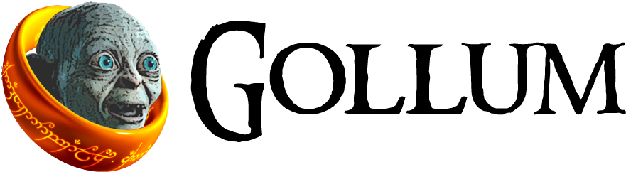 I Am Going To Do A Simple Install And Set Up Of Gollum - Lord Of The Rings The One Ring Size L (897x256), Png Download