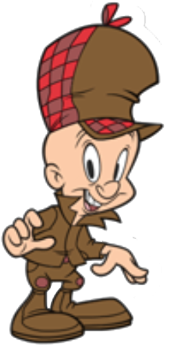 Elmer Fudd Hunter - El Show De Los Looney Tunes Elmer (280x501), Png Download