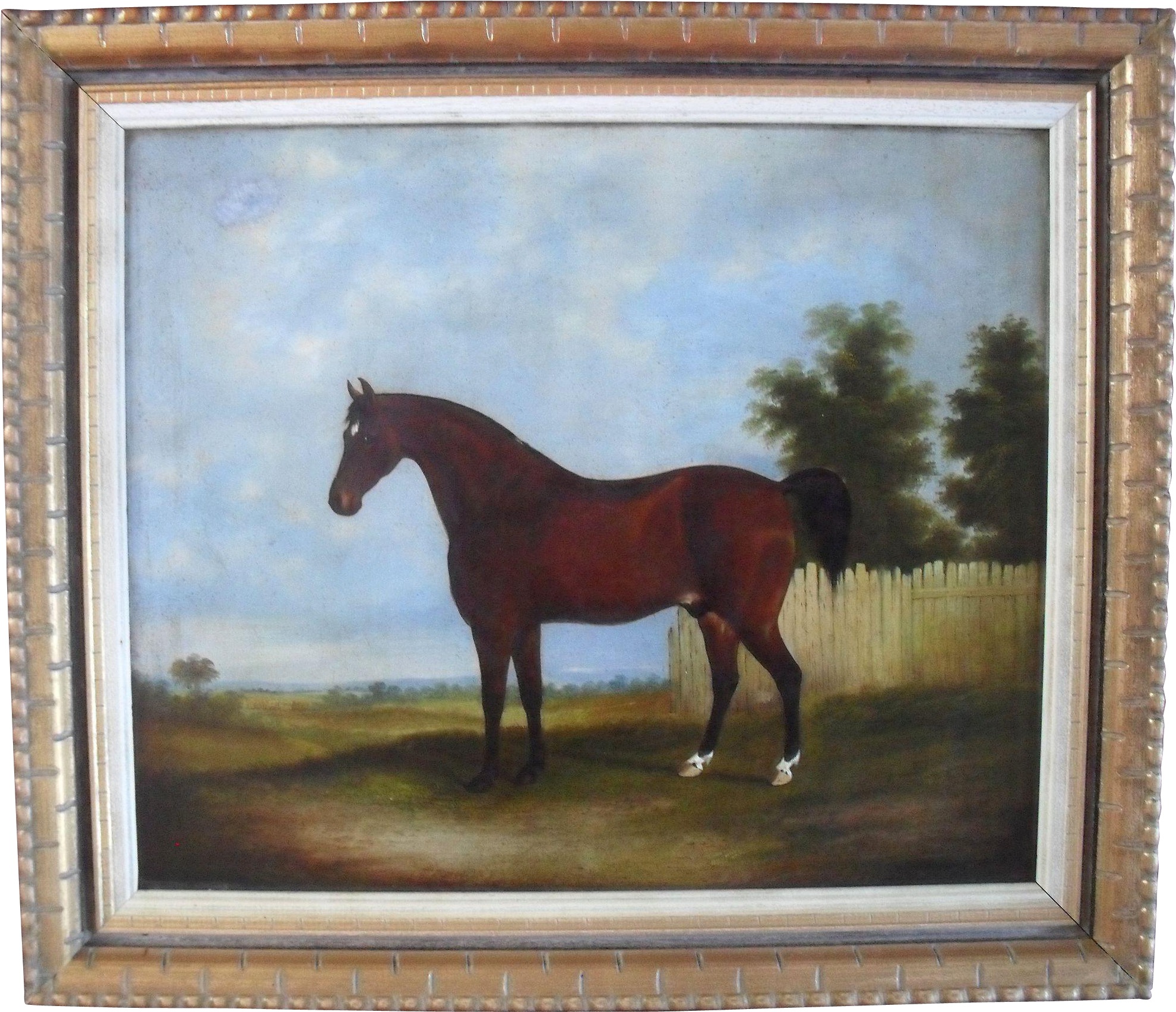 William Birch Bay Hunter In A Landscape - Oil Painting (1979x1979), Png Download