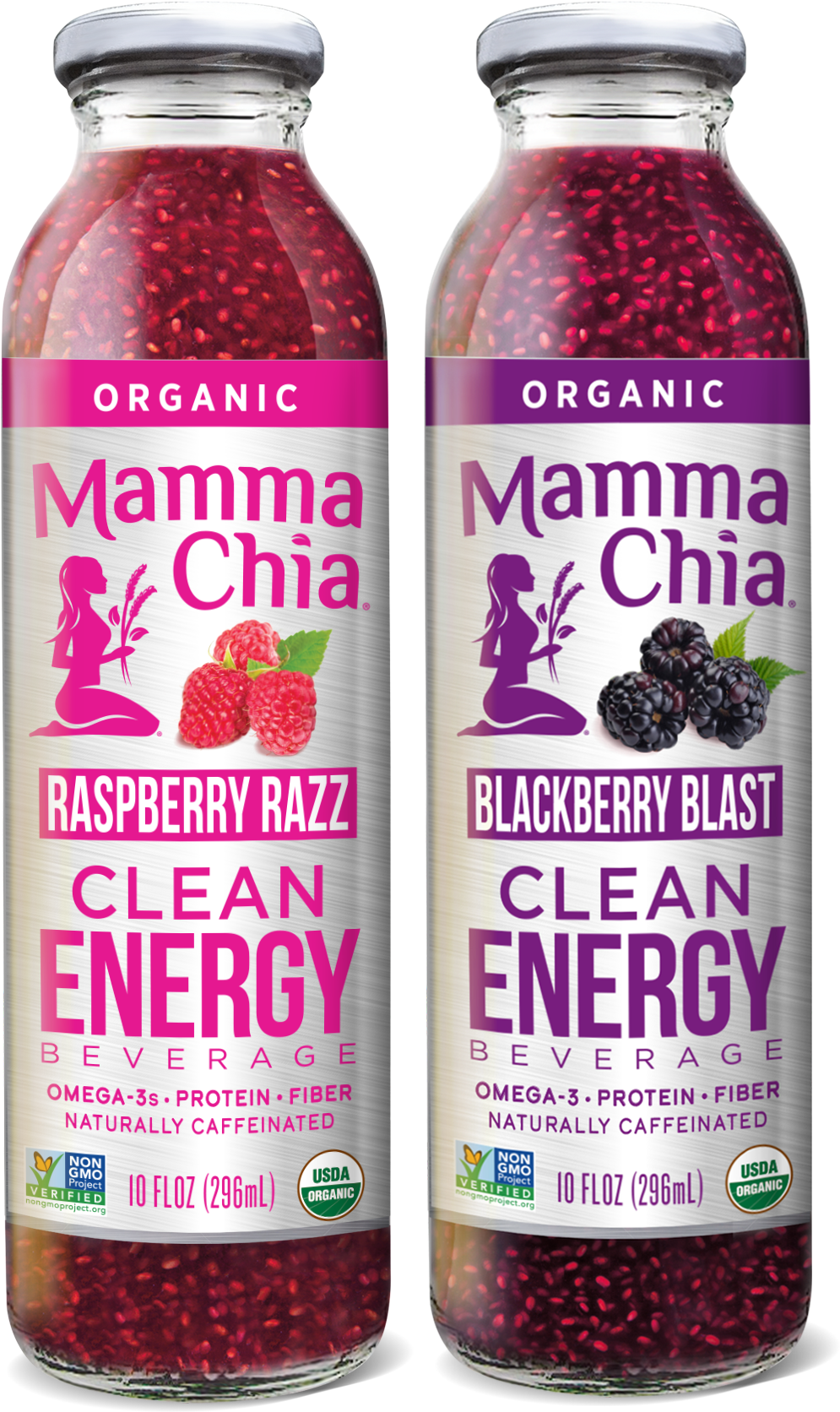 Family Shot Large - Mamma Chia, Organic Chia Vitality Bar, Caramel (1250x1781), Png Download