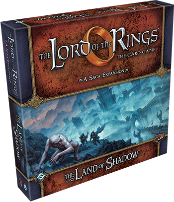 Land Of Shadow - Lord Of The Rings Lcg The Land (350x407), Png Download