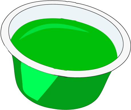 Green Jello Shot - Jello Shot Clipart (500x500), Png Download
