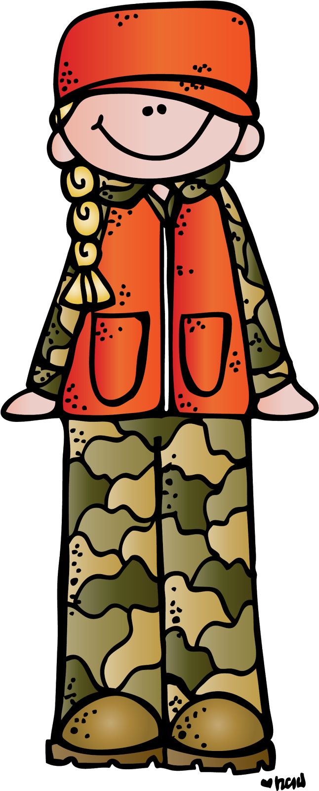 Hunting Clipart Boy Hunting - Fechas Importantes De Febrero En Mexico (659x1600), Png Download