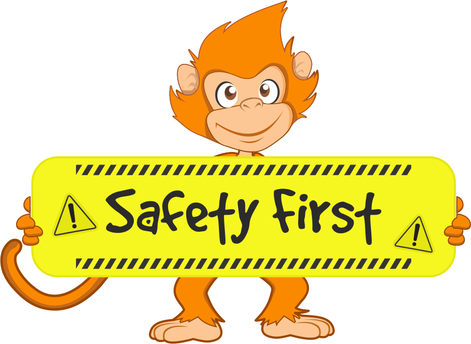 Jump-safe - Safe Clipart (936x684), Png Download