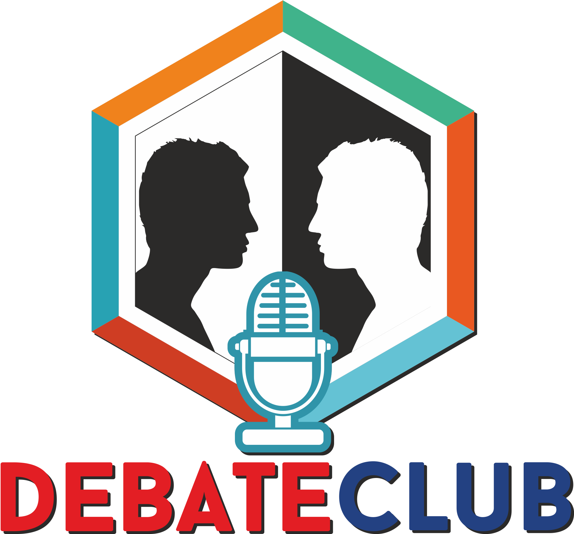 Clipart Library Library What Is Your Inner Hair Color - Logo For Debate Club (1852x1706), Png Download