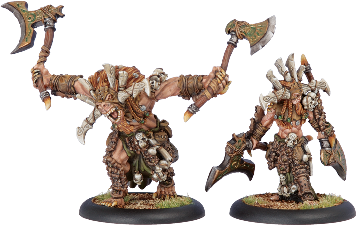 Kromac The Ravenous - Hordes Circle Of Orboros (819x555), Png Download