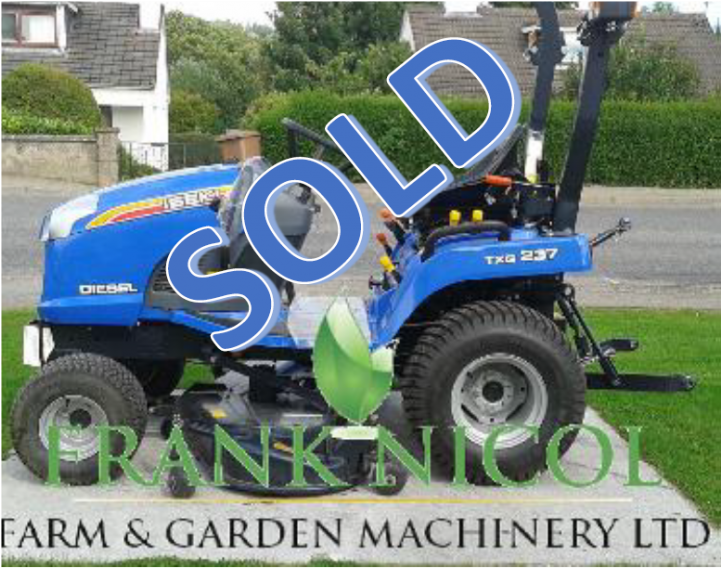 Newsale Ex Demo Iseki Txg237 4wd Compact Tractor C/w - Tractor (720x660), Png Download