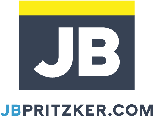 Jb Logo Full Color - Jb Pritzker Campaign Logo (589x445), Png Download