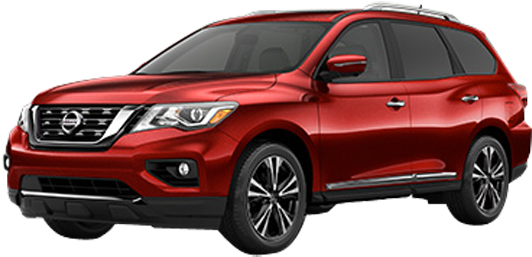 2018 Nissan Pathfinder - Nissan Pathfinder 2017 Blue (750x350), Png Download