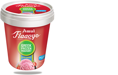 Greek Frozen Yogurt - Amul Frozen Yogurt (747x446), Png Download