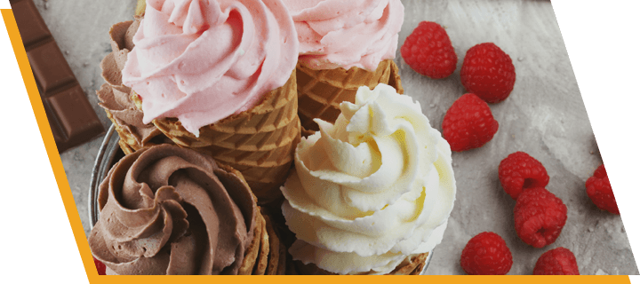 Frozen Yogurt Pos Features - Buttercream (720x320), Png Download