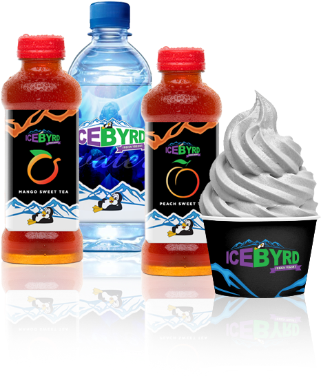 Frozen Yogurt Flavors - Ice Byrd Frozen Yogurt (500x600), Png Download