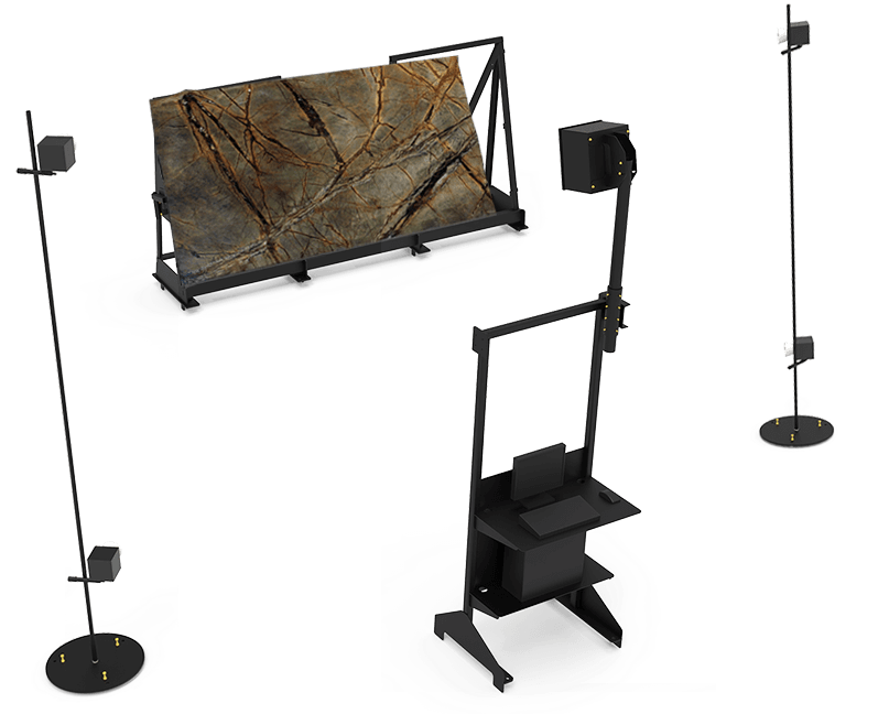 Pathfinder Slab Capture System For Countertop Fabrication - Slab Smith Photo Station (1078x649), Png Download