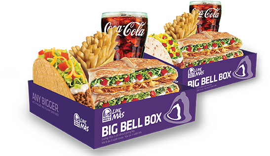 Big Bell Boxes For - Fajita (920x341), Png Download