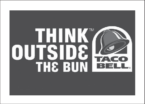 Download Taco Bell S Use Of Slogan As A Brand Signature Think Outside The Bun Taco Bell Logo Png Image With No Background Pngkey Com