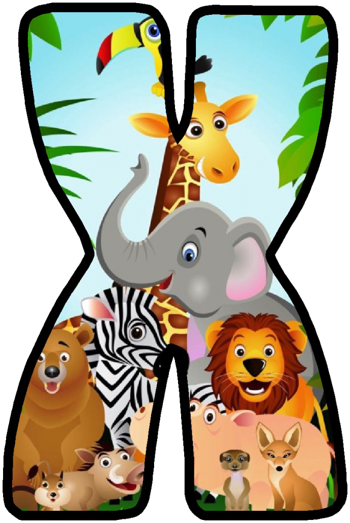 Jungle Safari Png Download Image - Letras De La Selva (686x1024), Png Download