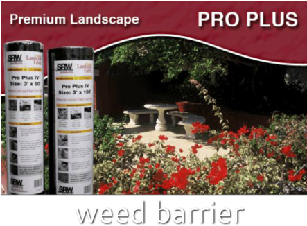 Stone Mulch - Srw Pro Plus V 5oz Landscape And Weed Fabric, 25 Year (444x338), Png Download