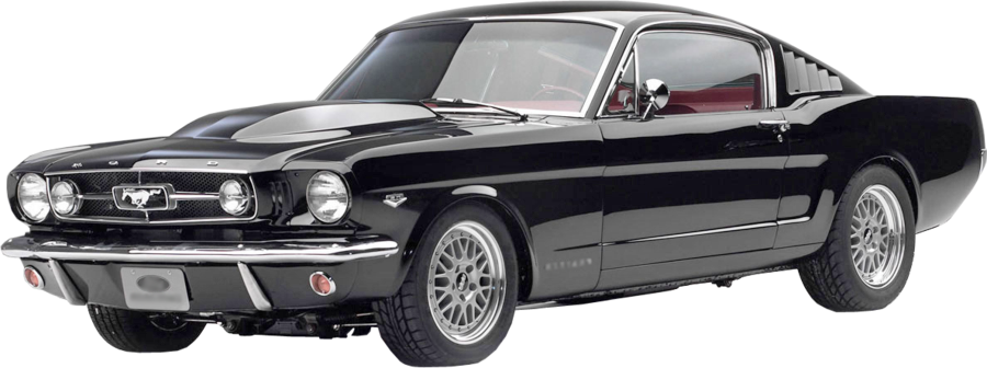 Carros Antigos Em Png - 1963 Ford Mustang Gt (900x336), Png Download