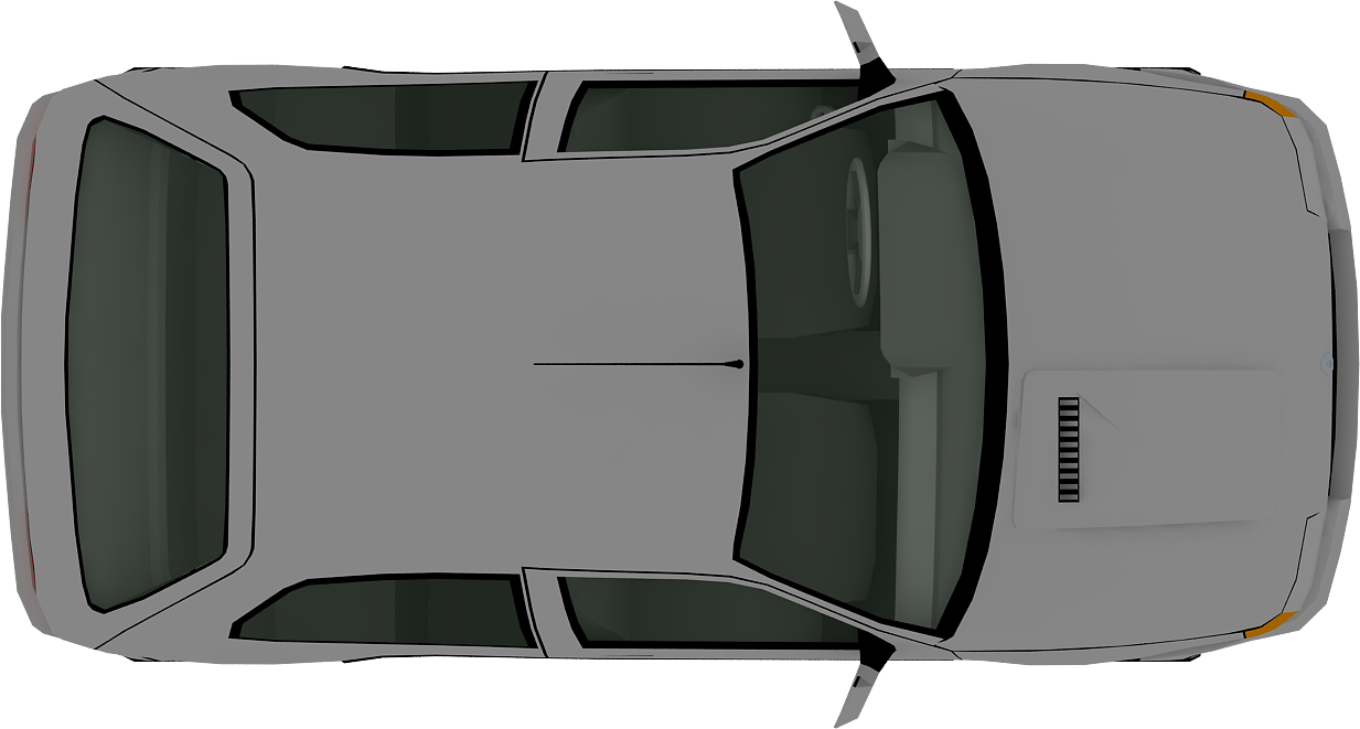 Carro 4 - Imagenes De Carros Desde Arriba (1233x661), Png Download