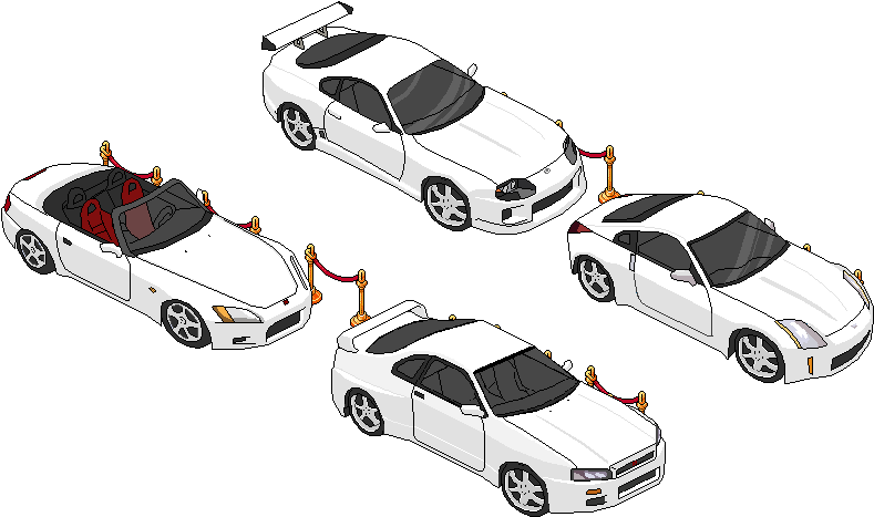 Carros Abajo - Habbo Furni (2000x2000), Png Download