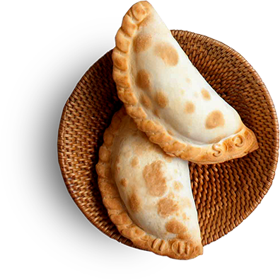 Nuestras Empanadas - Empanadas Salteñas Png (396x395), Png Download