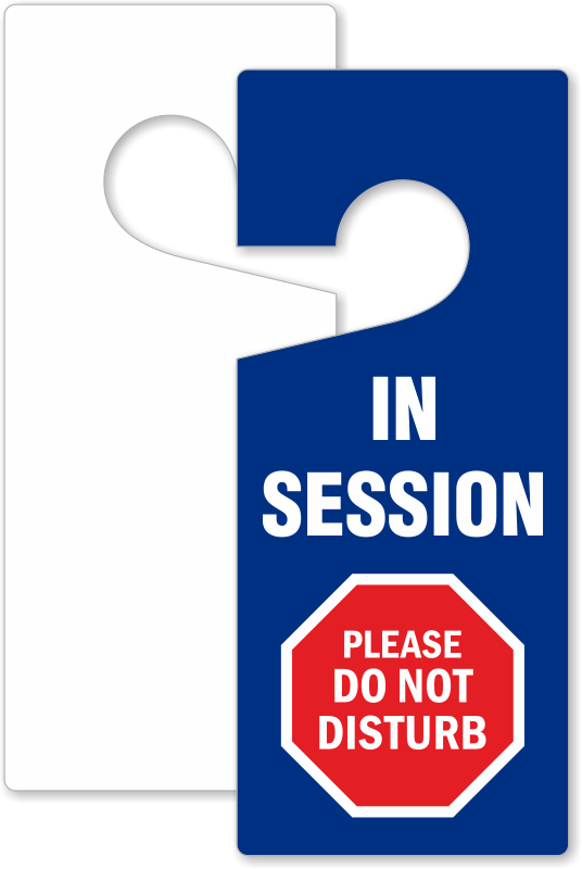 Do Not Disturb Door Sign (536x800), Png Download