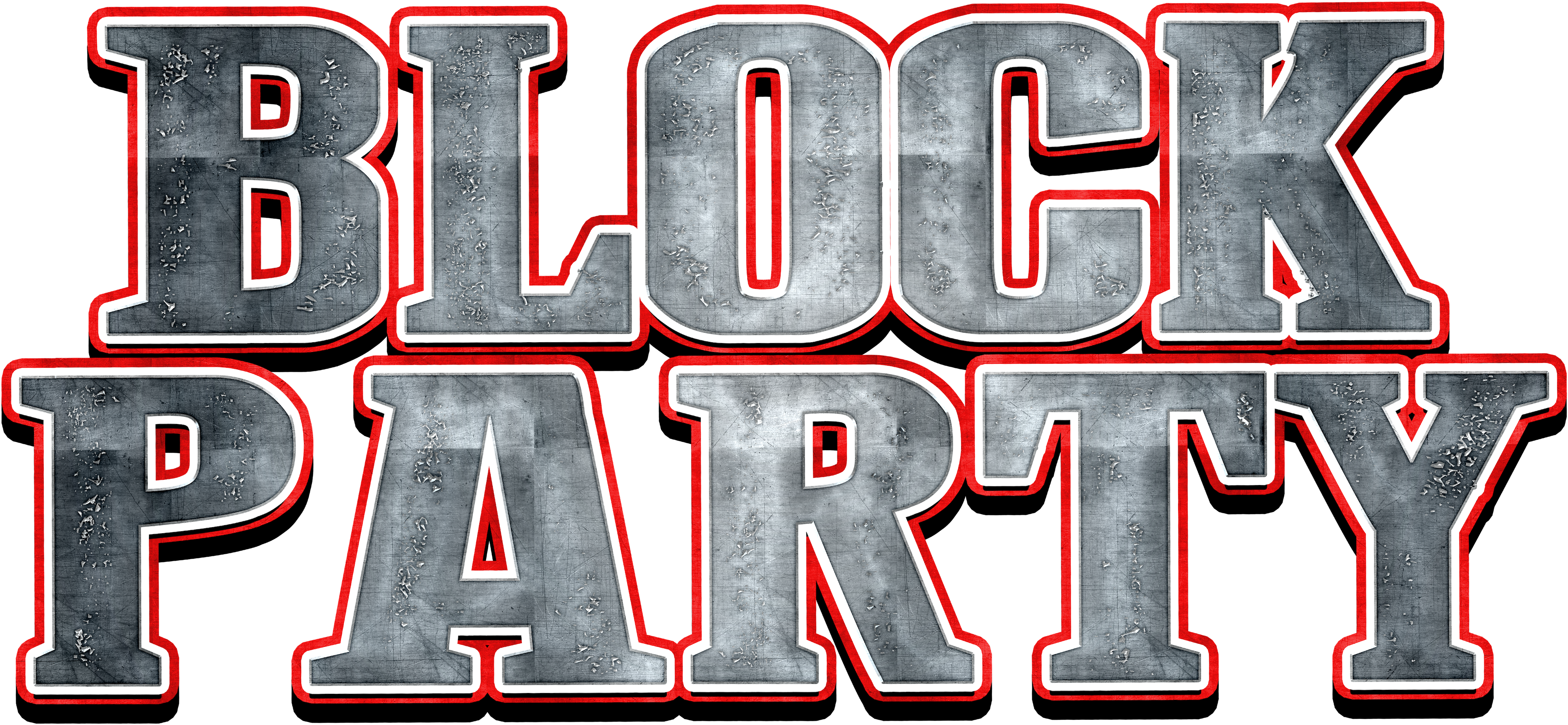 Block Party Logo - Birthday Bash Png Text (4440x2048), Png Download