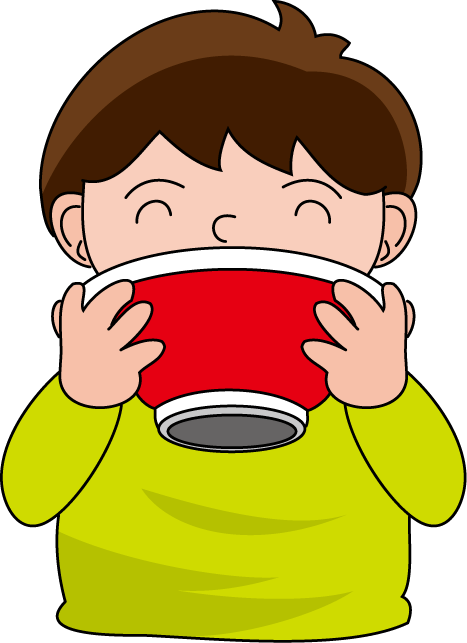 Dreaking Cliparts Soup - Eating Soup Clip Art (467x643), Png Download