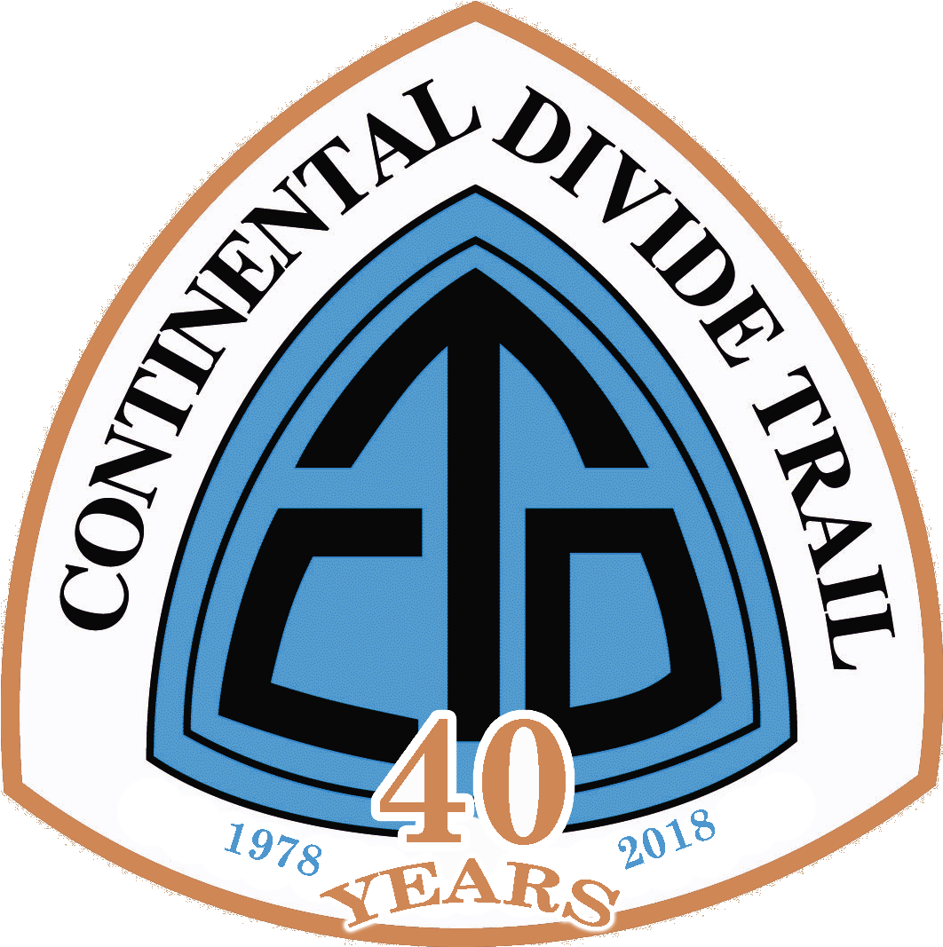 Time To Celebrate This Cdt Is 40 Years Old, And We're - Continental Divide Trail Logo (1061x1296), Png Download