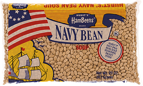 Large Nav Bean Soup - 15 Bean Soup (600x320), Png Download