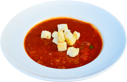 Pephn Spicy Beef Soup - Gazpacho (500x287), Png Download