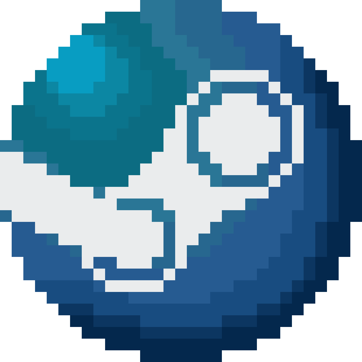 Steam Pixelart Icon - Steam Logo Pixel Art (1178x1178), Png Download