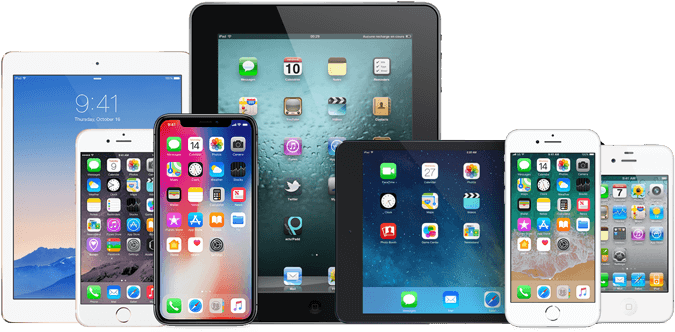 Test Your Websites And Mobile Apps On A Wide Spectrum - Ios Devices (700x339), Png Download