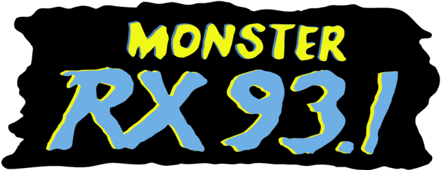 Monster Rx - Rx 93.1 Png (640x248), Png Download