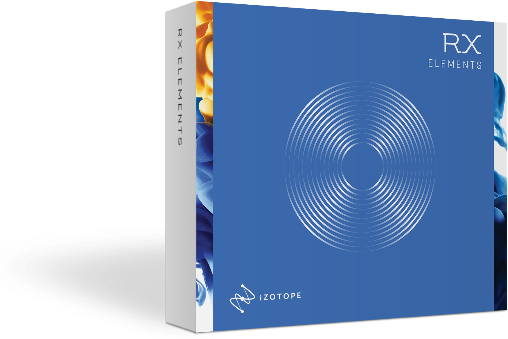 Rx Elements 3d Box - Izotope (1280x901), Png Download